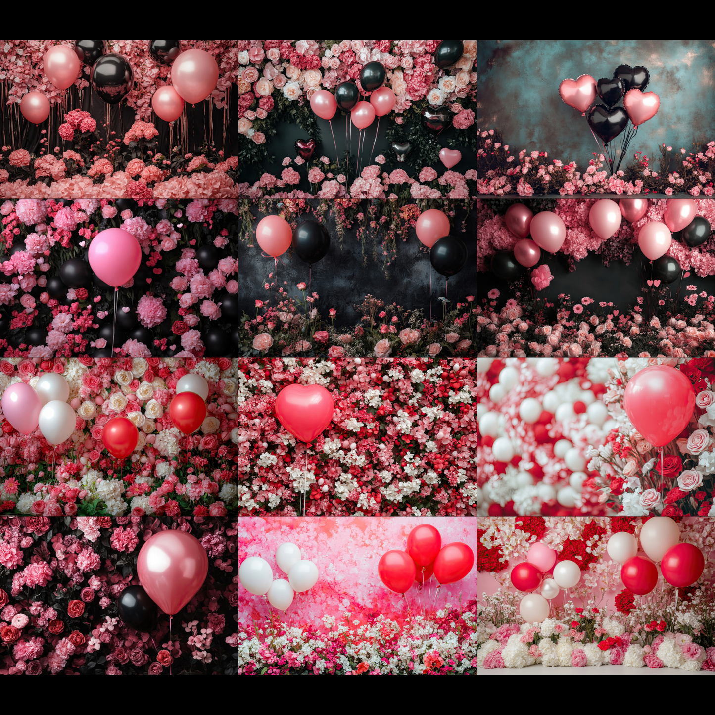 100+ Red Valentine Background Bundle