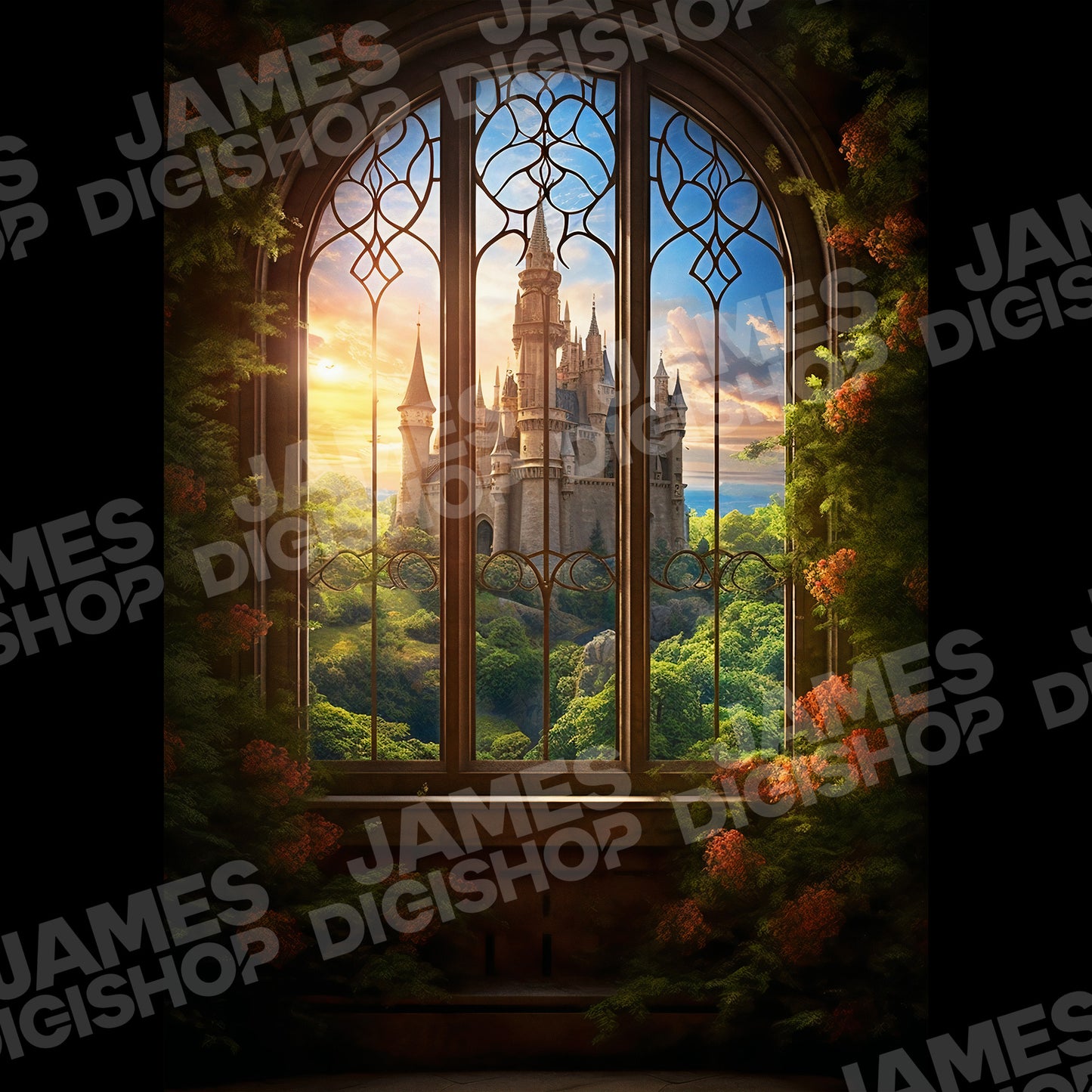 20 Fairytale Backgrounds Bundle