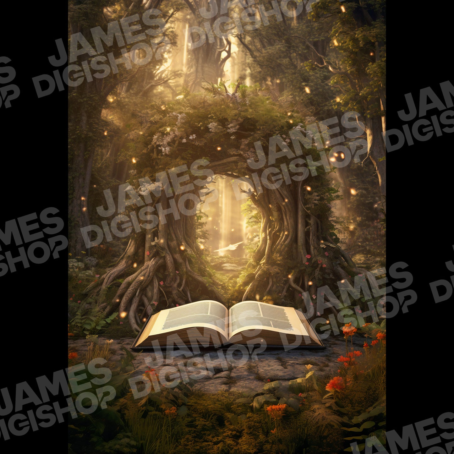 20 Fairytale Backgrounds Bundle