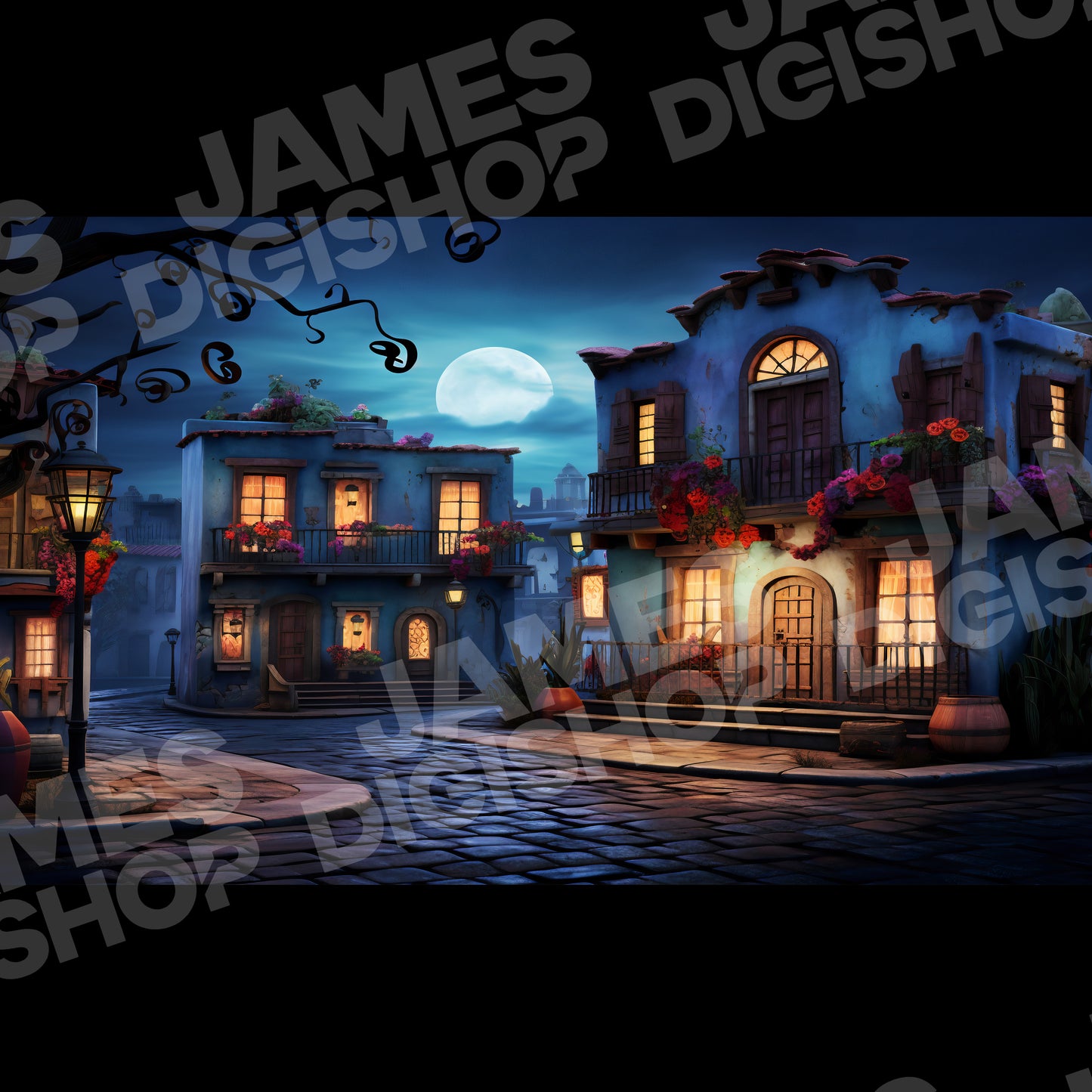 20 Dia de los Muertos Background Bundle