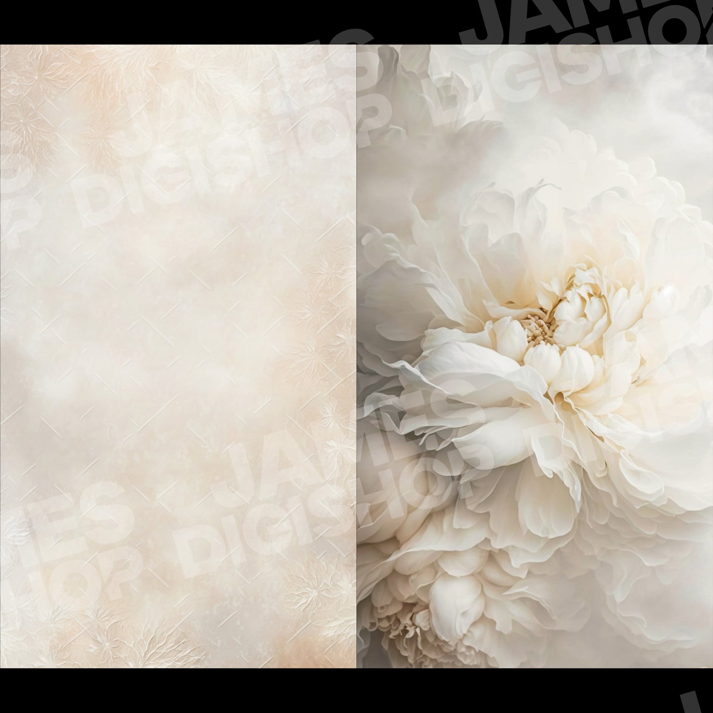 20 Soft Floral Clouds Background Bundle