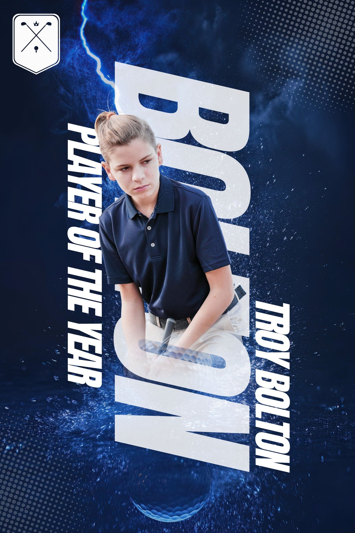 Golf Canva Poster Template