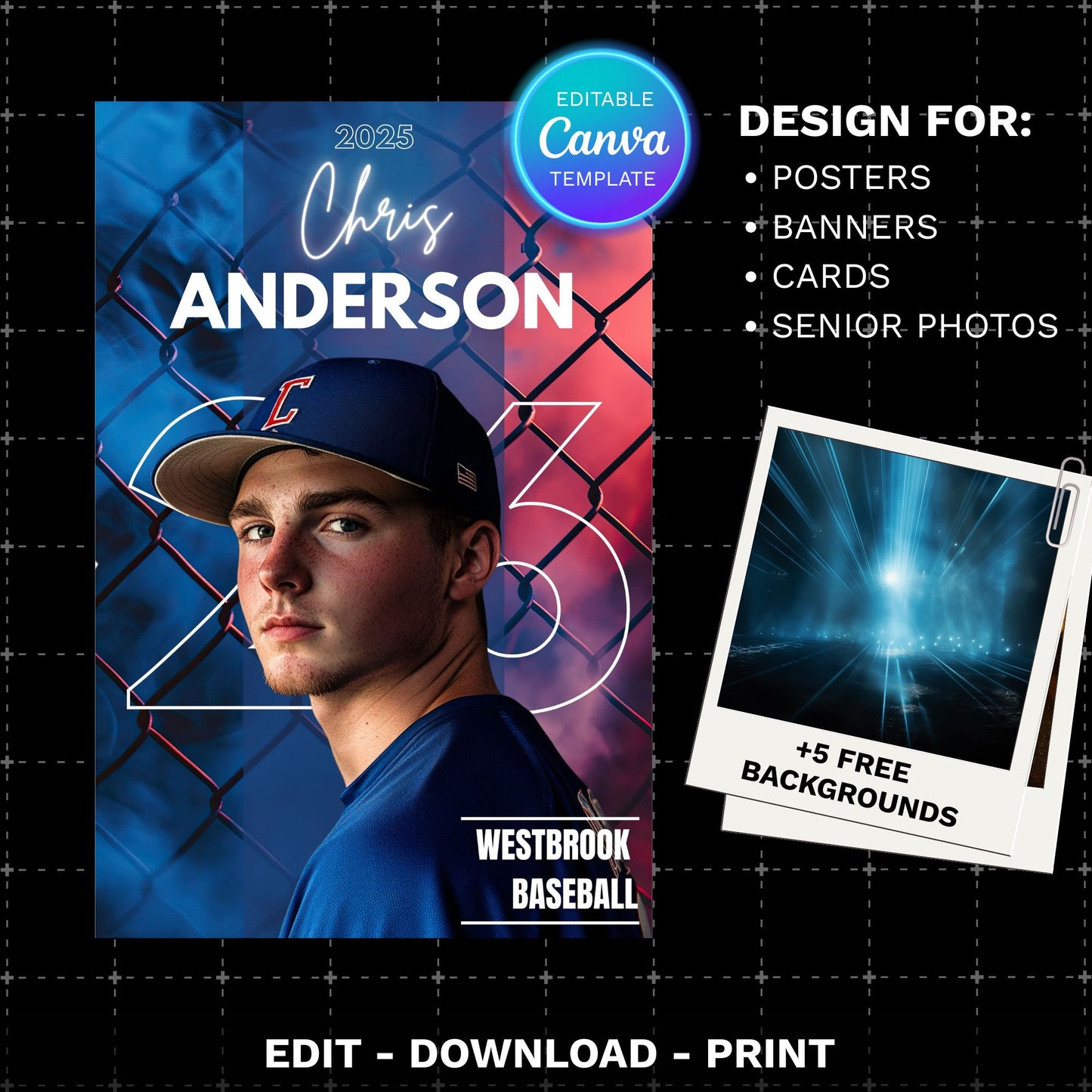 Canva Sports Graphic Starter Pack