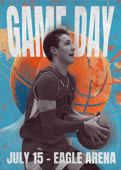 8 Pack Sports Bundle Canva Poster Template (Pack 2)