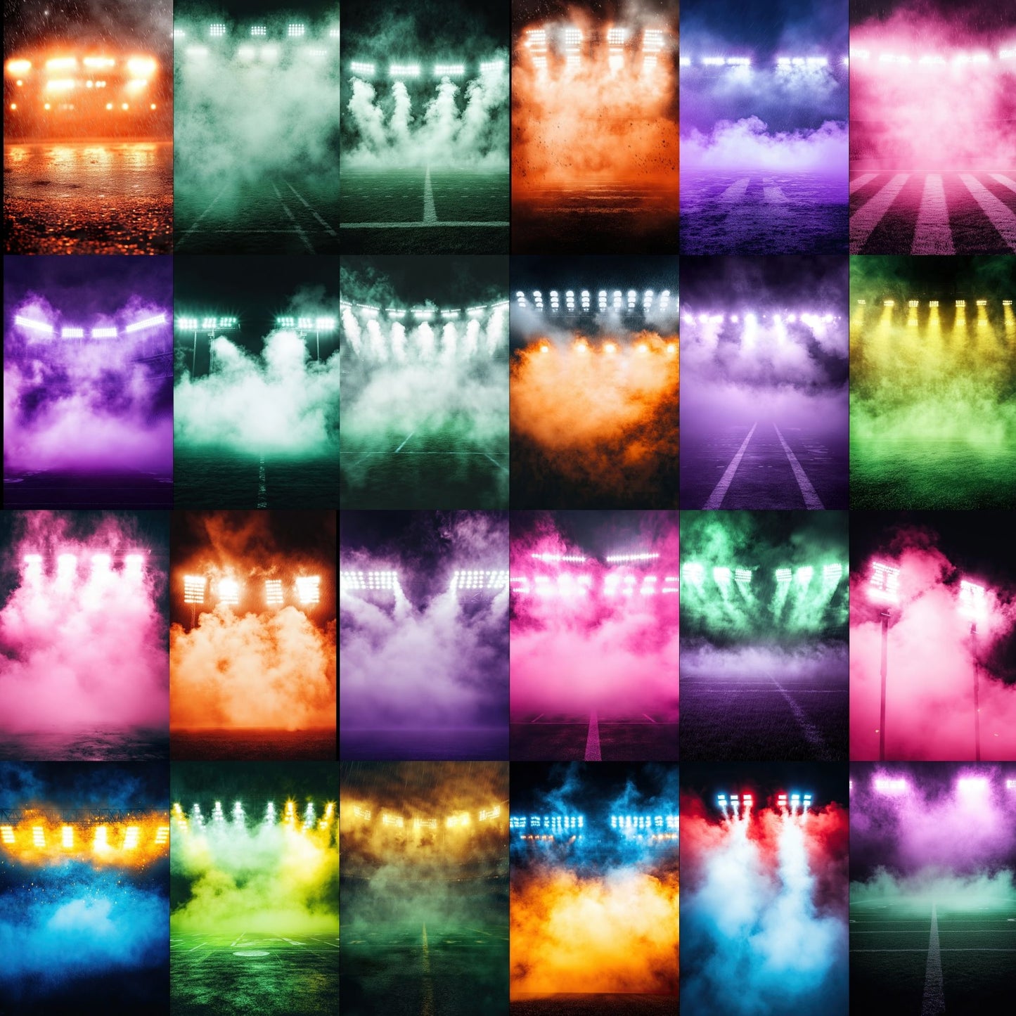 100 American Football Sports Background Bundle