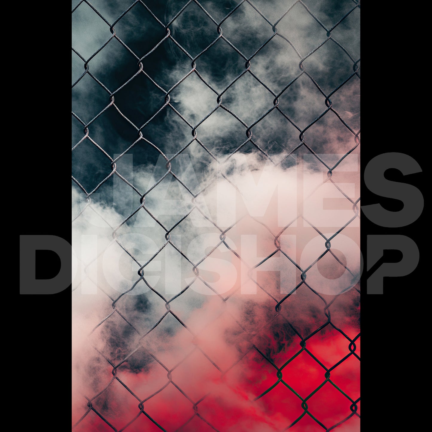 50 Fence and Fog Sports Background Bundle