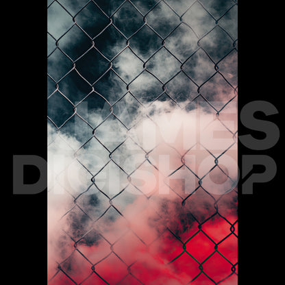 50 Fence and Fog Sports Background Bundle